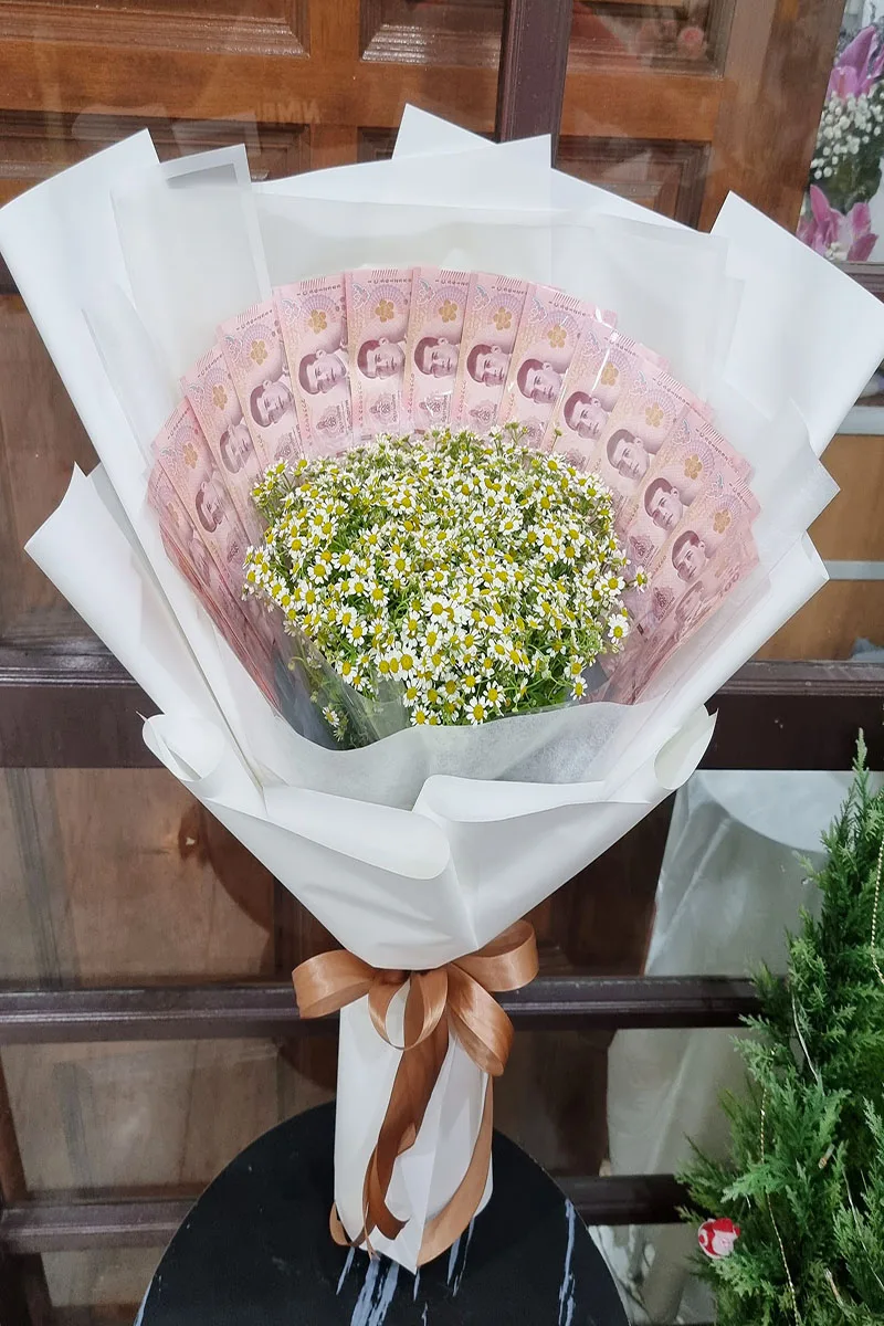 ช่อเรียงแบงค์ดอกเดซี่