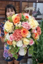 แจกันดอกไม้ประดิษฐ์-AL1019 - Image 3