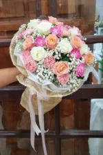 ช่อดอกไม้สดหลากสี-CF1007 - Image 3