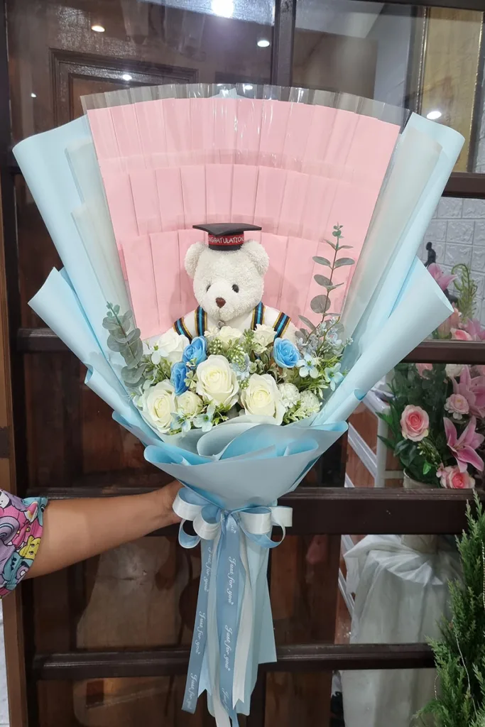 ช่อดอกไม้ใส่แบงค์เอง