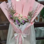 ช่อดอกไม้ใส่แบงค์เอง