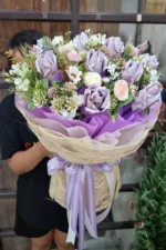 ช่อแบงค์พับดอกกุหลาบ-MA1050 - Image 3