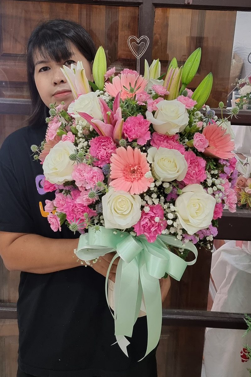20230922_102521 แจกันดอกไม้สด-VF1049 - Image 2