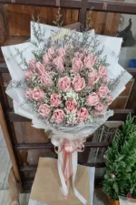 ช่อแบงค์พับดอกกุหลาบ-MA1019 - Image 2