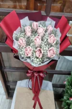 ช่อแบงค์พับดอกกุหลาบ-MA1022 - Image 4