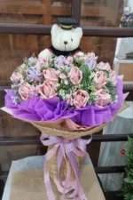 ช่อแบงค์พับดอกกุหลาบ-MA1011 - Image 2