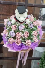 ช่อแบงค์พับดอกกุหลาบ-MA1011 - Image 5