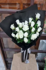 ช่อดอกกุหลาบขาว-WR1015 - Image 2