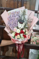 ช่อดอกไม้เรียงแบงค์-MB1038 - Image 4