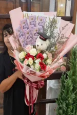 ช่อดอกไม้เรียงแบงค์-MB1038 - Image 3