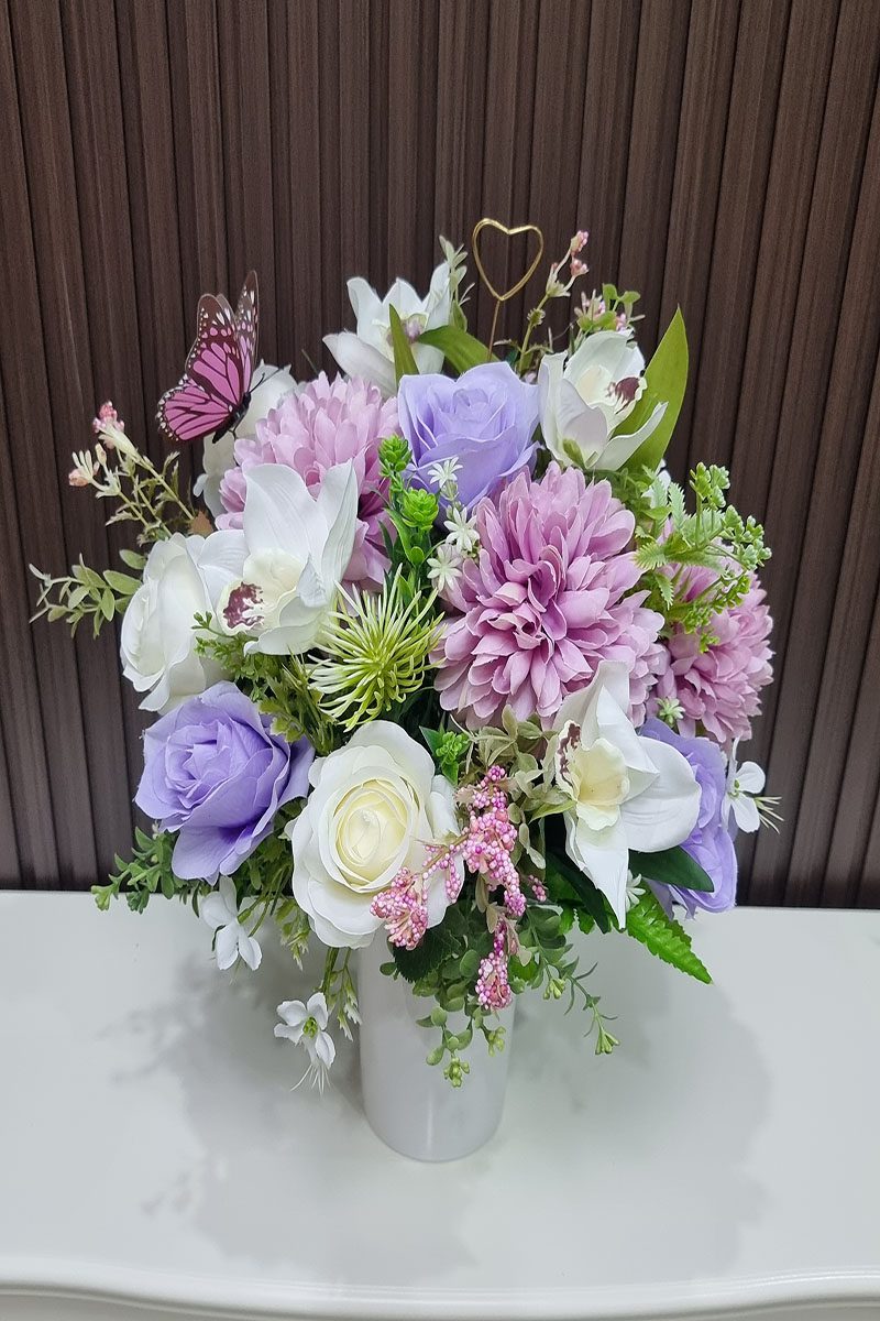 20231102_133113 แจกันดอกไม้ประดิษฐ์-AS1008 - Image 4