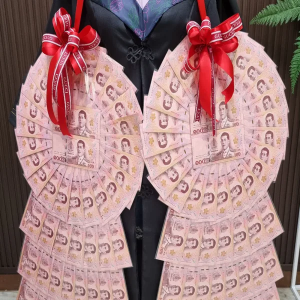 มาลัยแบงค์ร้อย100ใบ