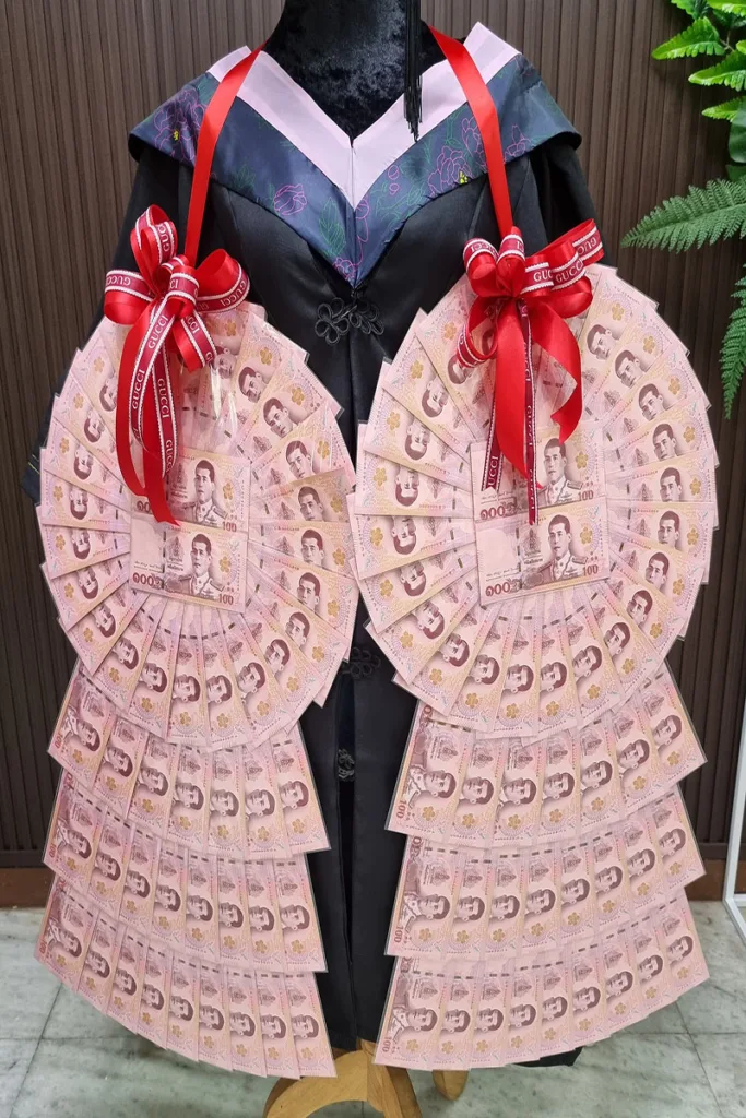 มาลัยแบงค์ร้อย100ใบ