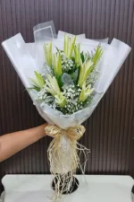 ช่อดอกลิลลี่ขาว-LB1008 - Image 3