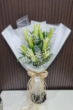 ช่อดอกลิลลี่ขาว-LB1008 - Image 4