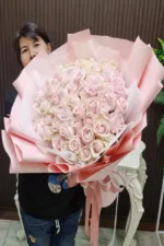 ช่อดอกกุหลาบชมพู-PR1003 - Image 2