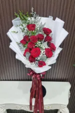 ช่อดอกกุหลาบแดง-RR1025 - Image 4