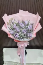 ช่อแบงค์พับดอกกุหลาบ-MA1043 - Image 3