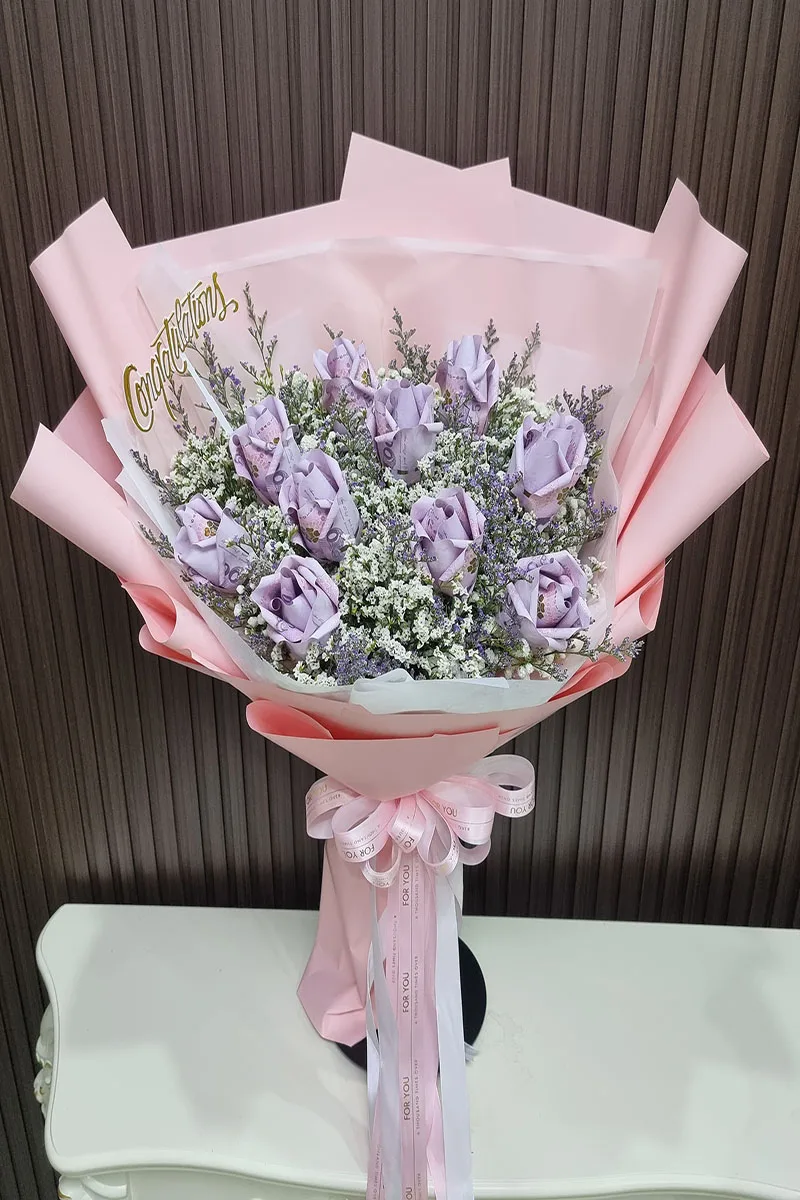 ช่อแบงค์500พับดอก