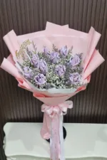 ช่อแบงค์พับดอกกุหลาบ-MA1043 - Image 2