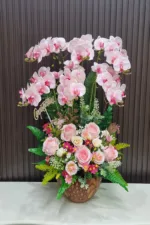 แจกันดอกกล้วยไม้ประดิษฐ์-AD1007 - Image 3