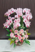 แจกันดอกกล้วยไม้ประดิษฐ์-AD1007 - Image 2