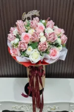 ช่อแบงค์ร้อยพับดอก