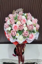 ช่อแบงค์ร้อยพับดอก