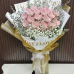 ช่อแบงค์ม้วนดอก