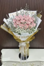 ช่อแบงค์ม้วนดอก