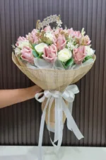 ช่อแบงค์พับดอกกุหลาบ-MA1047 - Image 2