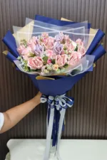 ช่อแบงค์พับดอกกุหลาบ-MA1045 - Image 3