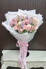 ช่อแบงค์พับดอกกุหลาบ-MA1049 - Image 4