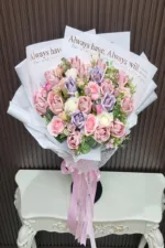 ช่อแบงค์พับดอกกุหลาบ-MA1049 - Image 3