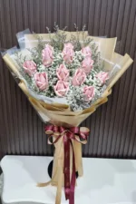 ช่อแบงค์พับดอกกุหลาบ-MA1046 - Image 3