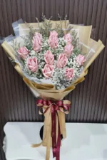 ช่อแบงค์พับดอกกุหลาบ-MA1046 - Image 2