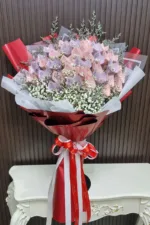 ช่อแบงค์ม้วนทำดอก50ใบ