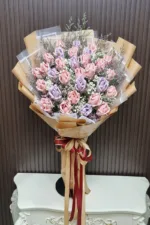 ช่อแบงค์พับดอกกุหลาบ-MA1020 - Image 2