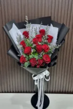 ช่อดอกกุหลาบแดง-RR1024 - Image 3