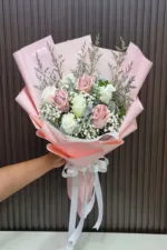 ช่อแบงค์พับดอกกุหลาบ-MA1014 - Image 6