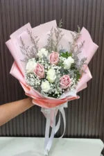 ช่อแบงค์พับดอกกุหลาบ-MA1014 - Image 5