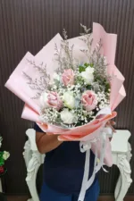 ช่อแบงค์พับดอกกุหลาบ-MA1014 - Image 4