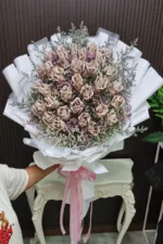 ช่อแบงค์พับดอกกุหลาบ-MA1026 - Image 3