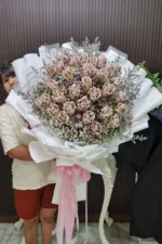 ช่อแบงค์พับดอกกุหลาบ-MA1026 - Image 2