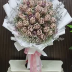 ช่อแบงค์พับช่อเงินรับปริญญา