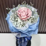 ช่อแบงคร้อยพับดอกเดียว