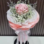 ช่อแบงค์ร้อยพับดอกเดียว