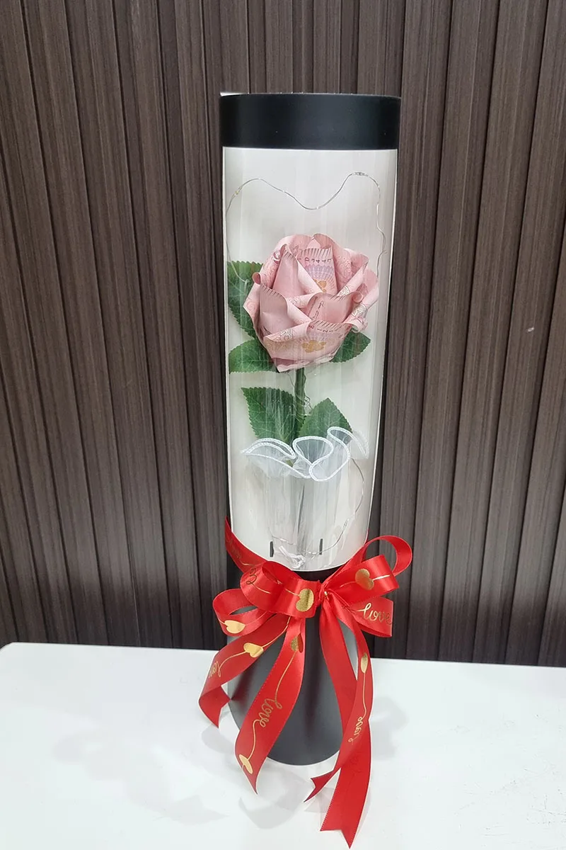 กล่องดอกไม้แบงค์