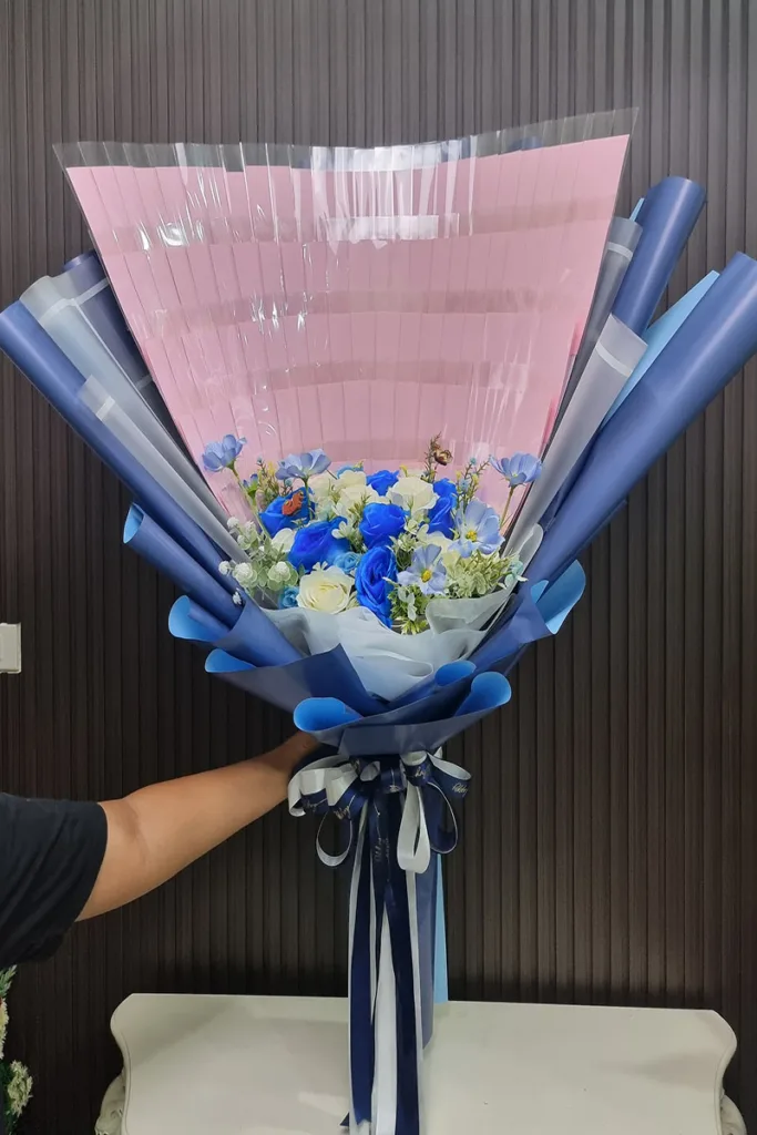 ช่อดอกไม้ใส่แบงค์เอง