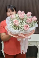 ช่อแบงค์พับดอกกุหลาบ-MA1029 - Image 2